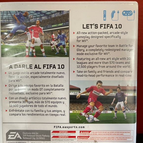 Wii FIFA Soccer 2010 - Picture 3 of 3